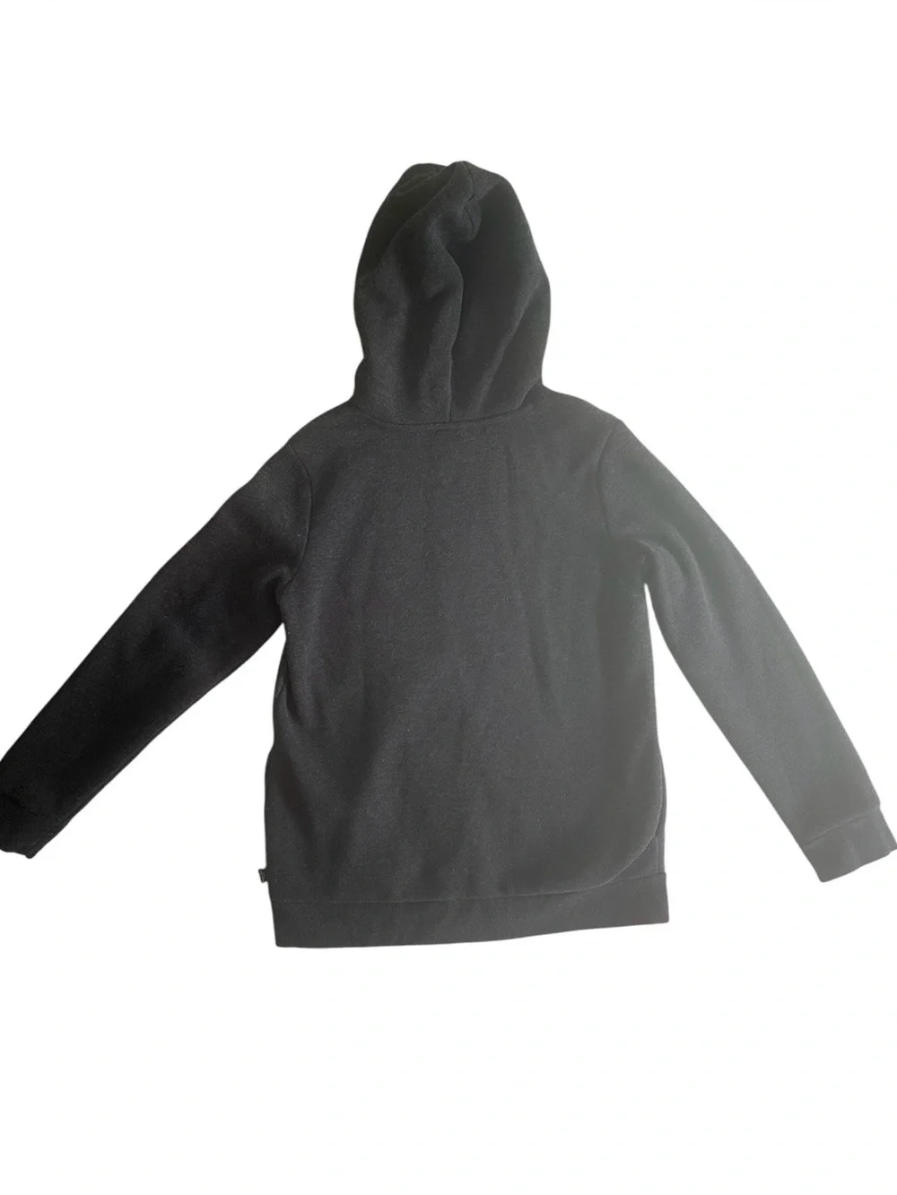 Puma Black Kids Hoodie & Joggers Set with Pink Drawstring and Multicolor Logo